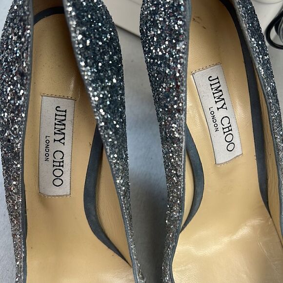 Beautiful Shimmery Jimmy Choo pumps - Picture 7 of 9
